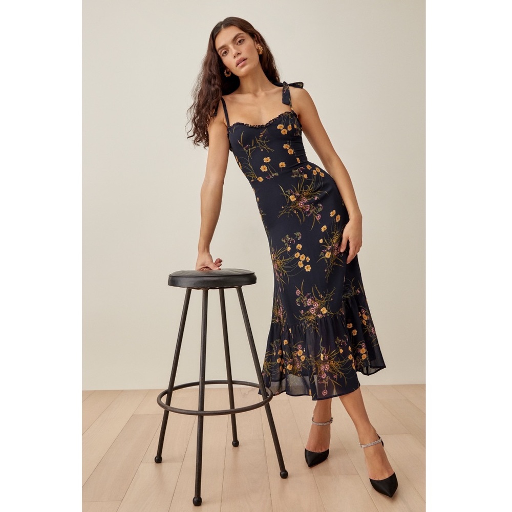 NWT Reformation Nikita Dress Mademoiselle